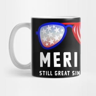 Merica 4th of July Shades Design 2 Mug